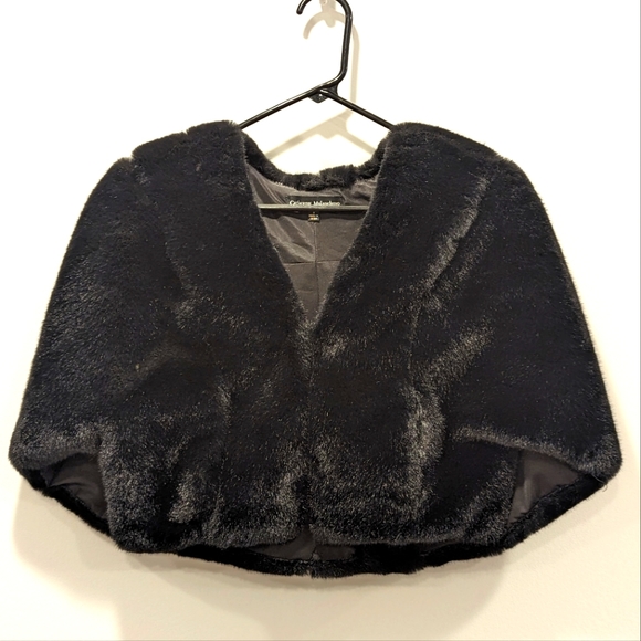 Catherine Malandrino Sweaters - Faux Fur Wedding Shawl